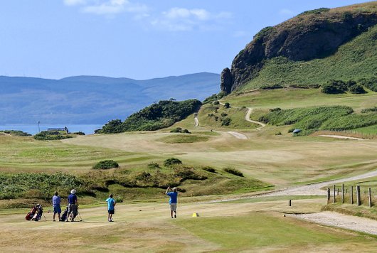 2nd hole, Shiskine Golf Club, Isle of Arran, 12 holes