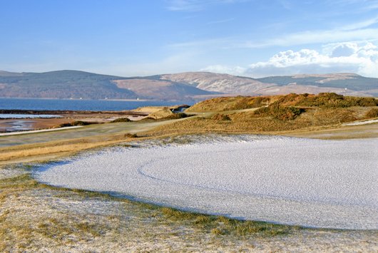 12th hole at Shiskine Golf & Tennis Club, Isle of Arran. Kilmory