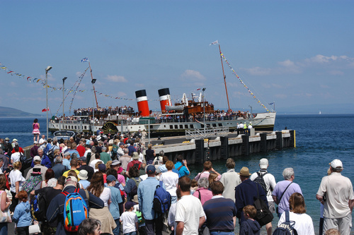 Paddle Steamer Waverley, Isle of Arran