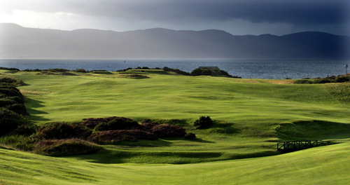 9th hole at Shiskine Golf Course, Isle of Arran