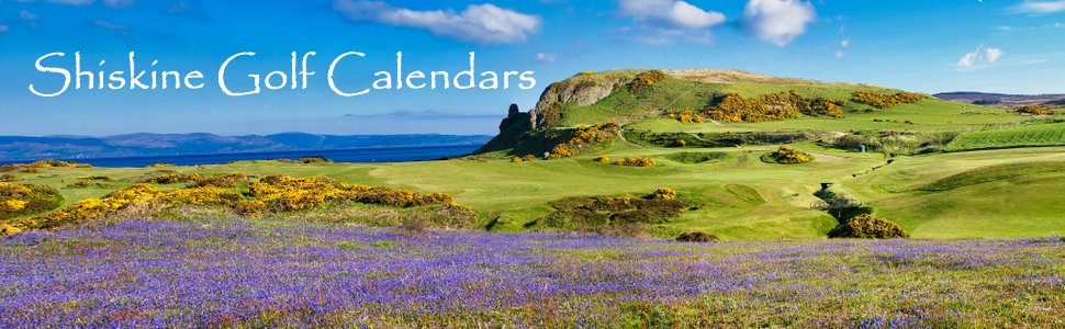 2024 Shiskine golf calendars