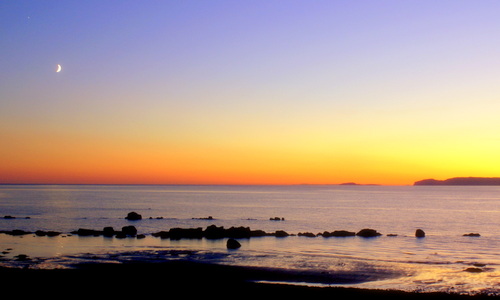 Blackwaterfoot Beach sunset, Isle of Arran