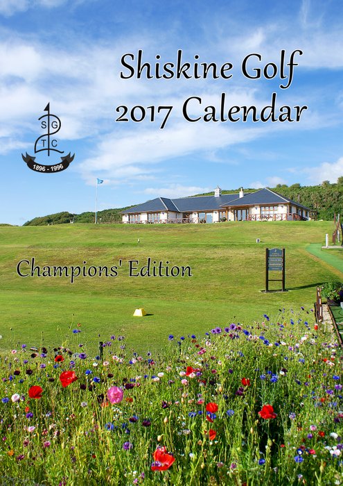 2017 Shiskine Golf Calendar