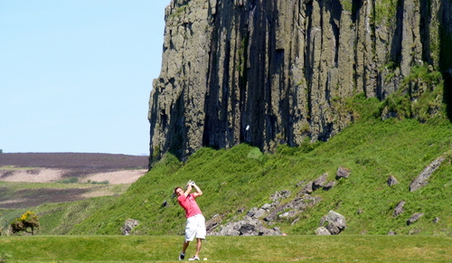 5th hole at Shiskine Golf Course, Isle of Arran