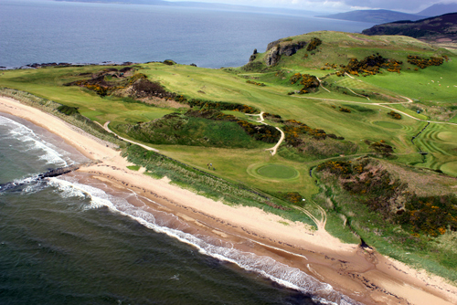 7th hole at Shiskine Golf Course, Isle of Arran