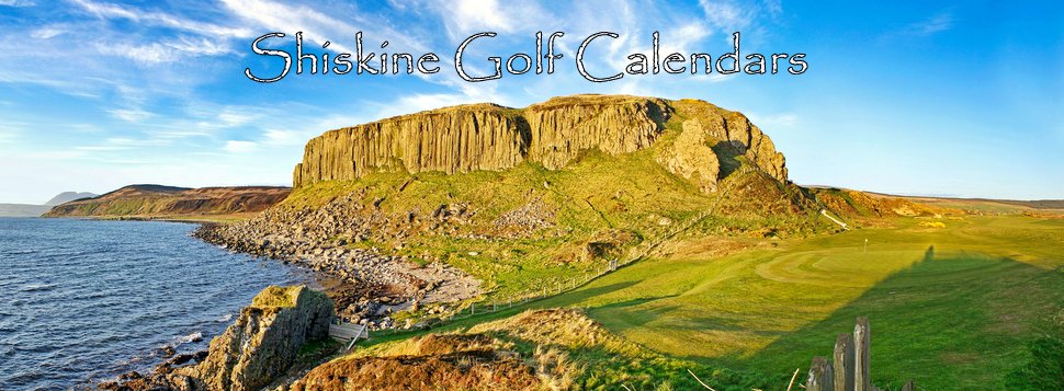 2024 Shiskine golf calendars